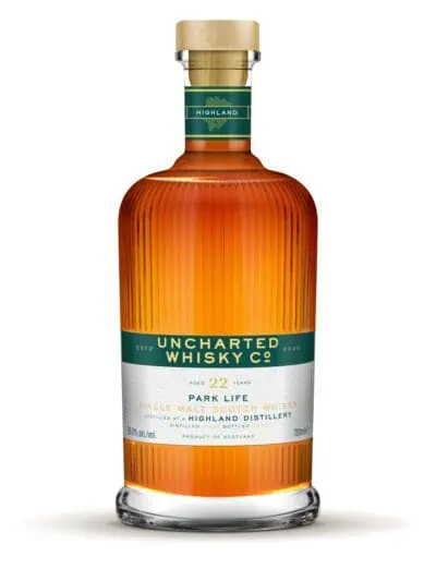 Park Life 22 Year Old Highland single malt whisky bottle – refill sherry cask – Uncharted Whisky Co.